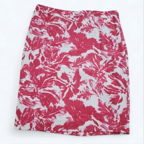 NEW The Limited Floral Career Skirt Knee Length Size 6 - Picture 12 of 12
